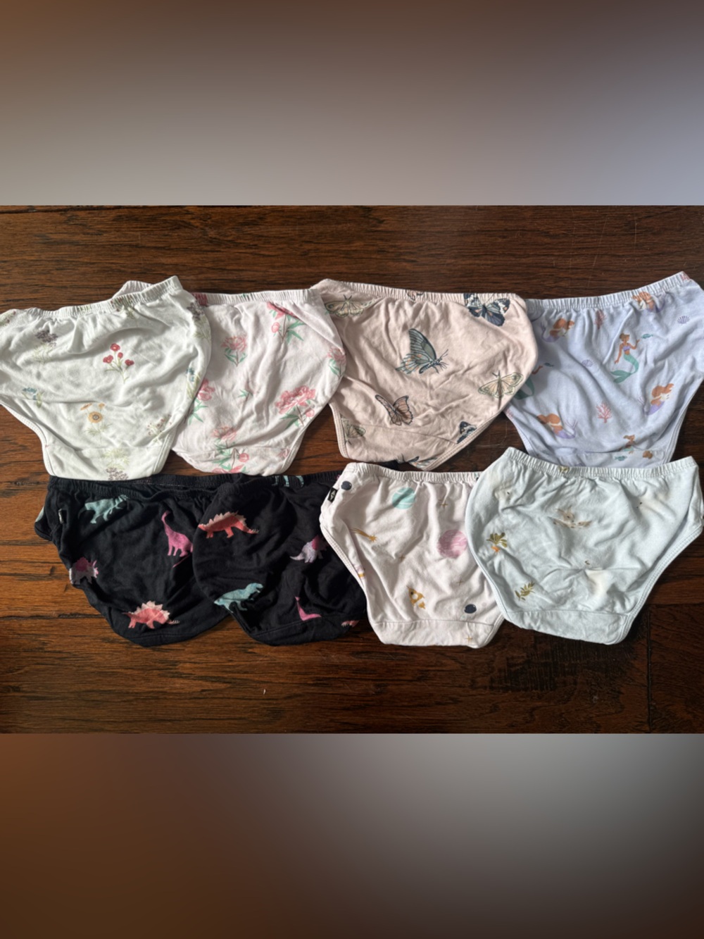 Lot of 8 Kyte Baby girls underwear size 4T